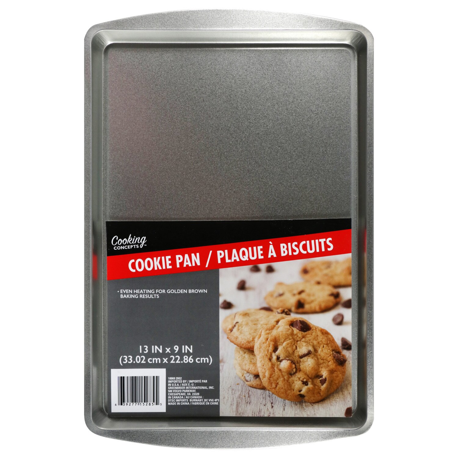 Set of 4 Cooking Concepts Steel Cookie Pan 9x13 US SELLER for sale online